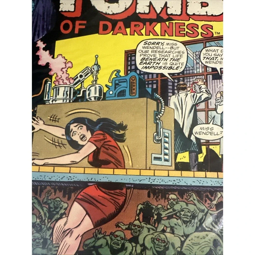 VTG Marvel Comic Tomb Of Darkness #9  JULY 1974 ! They lurk Below!